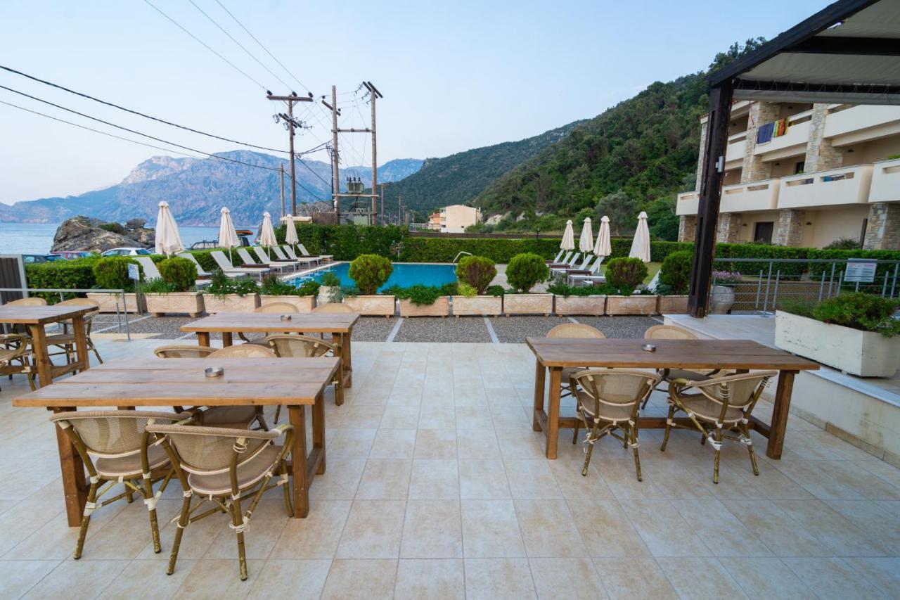 Casa Laios Hotell Paralia Chiliadou Eksteriør bilde