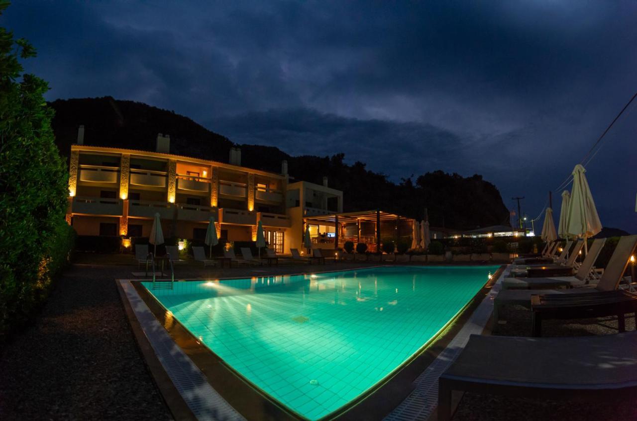 Casa Laios Hotell Paralia Chiliadou Eksteriør bilde